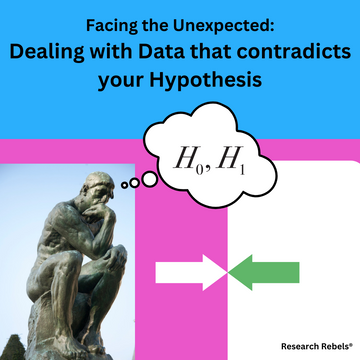 Facing the Unexpected: Dealing with Data that contradicts your Hypothesis