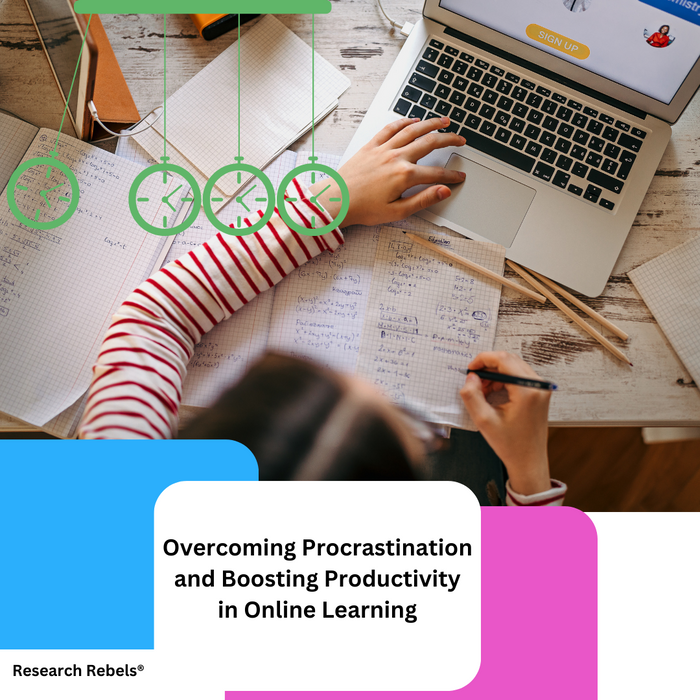 Overcoming Procrastination and Boosting Productivity in Online Learnin