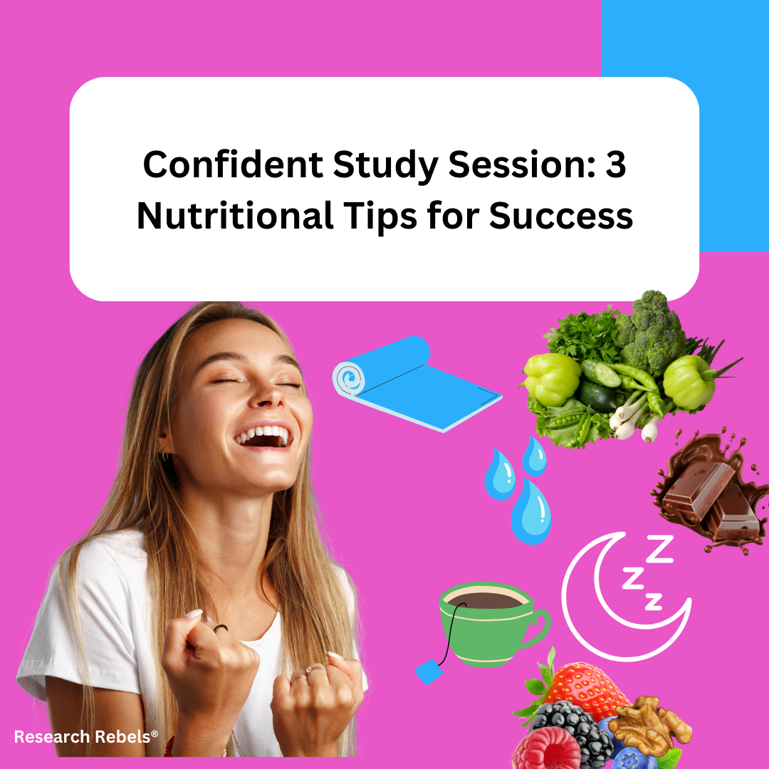 Confident Study Session: 3 Nutritional Tips for Success