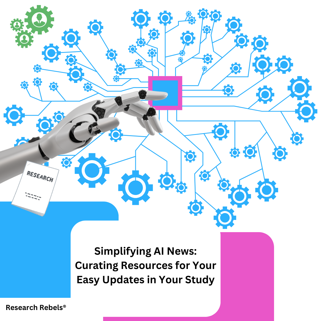 Simplifying AI News: Curating Resources for Your Easy Updates in Your Study