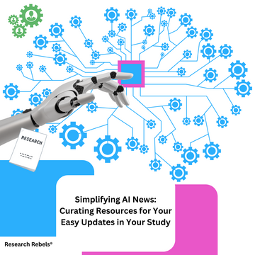 Simplifying AI News: Curating Resources for Your Easy Updates in Your Study