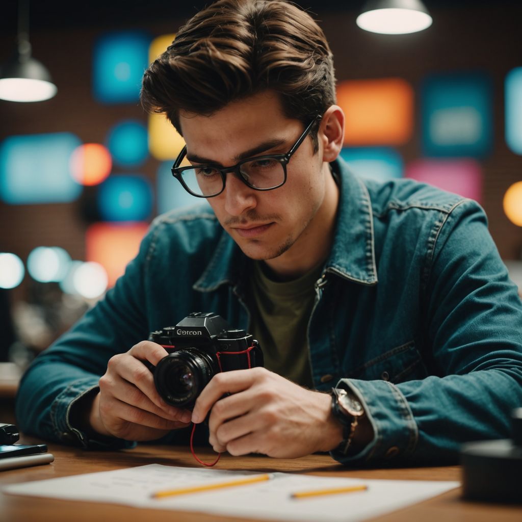 Estudiante redactando propuesta de investigación doctoral