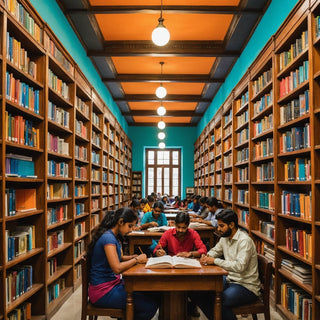 বাংলাদেশের গ্রন্থাগারে অধ্যয়নরত ছাত্র